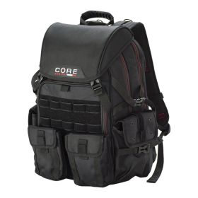 17IN CORE GAM BCKPK BK/RD