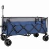 51-inch Extended Heavy-Duty Foldable Utility Wagon, 480lbs, Patented Ultra-Stable Frame, 1:6 Space-Saving Fold, Portable and Collapsible for Beach