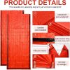 24 Pack Emergency Sleeping Bag Survival Bivy Sack Blanket Lightweight Portable Thermal Survival Bag Thick Tent for Camping Hiking Outdoor Adventure Ac