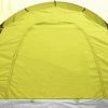 Camping Tent 6 Persons Blue and Yellow
