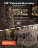 Portable Hunting Blind See Through Ground Deer Blinds 4-5 Person Carrying Bag