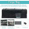 60" x 24" x 6" Hitched Mounted Folding Cargo Basket with a 500 lb Capacity for Car SUV Truck Trailer, Black