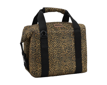 Leopard Series 9 Pack Cooler (Color: Black)