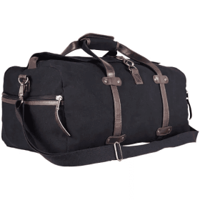 Weekender Duffel Bag (Options: Black)