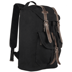 Retro Rucksack (Options: Black)