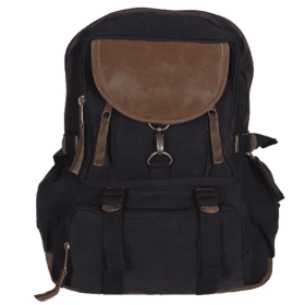 Retro Parisian City Daypack (Options: Black)