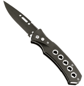 Automatic Heavy Duty Knife (Options: 5 Hole Handle)