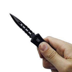 Automatic OTF Double Edge Knife (Style: Non-Serrated)