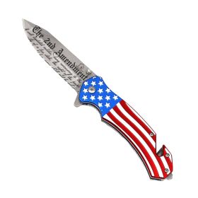 5" Spring Assisted 2nd (Options: Second Amendment)