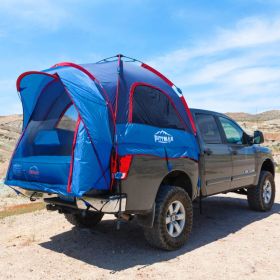 Pittman Outdoors EZ_UP Truck Bed Tent (Color: Blue/Grey)