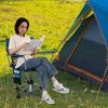 360Â° Swivel Portable Foldable Hunting Chair with Storage Pockets